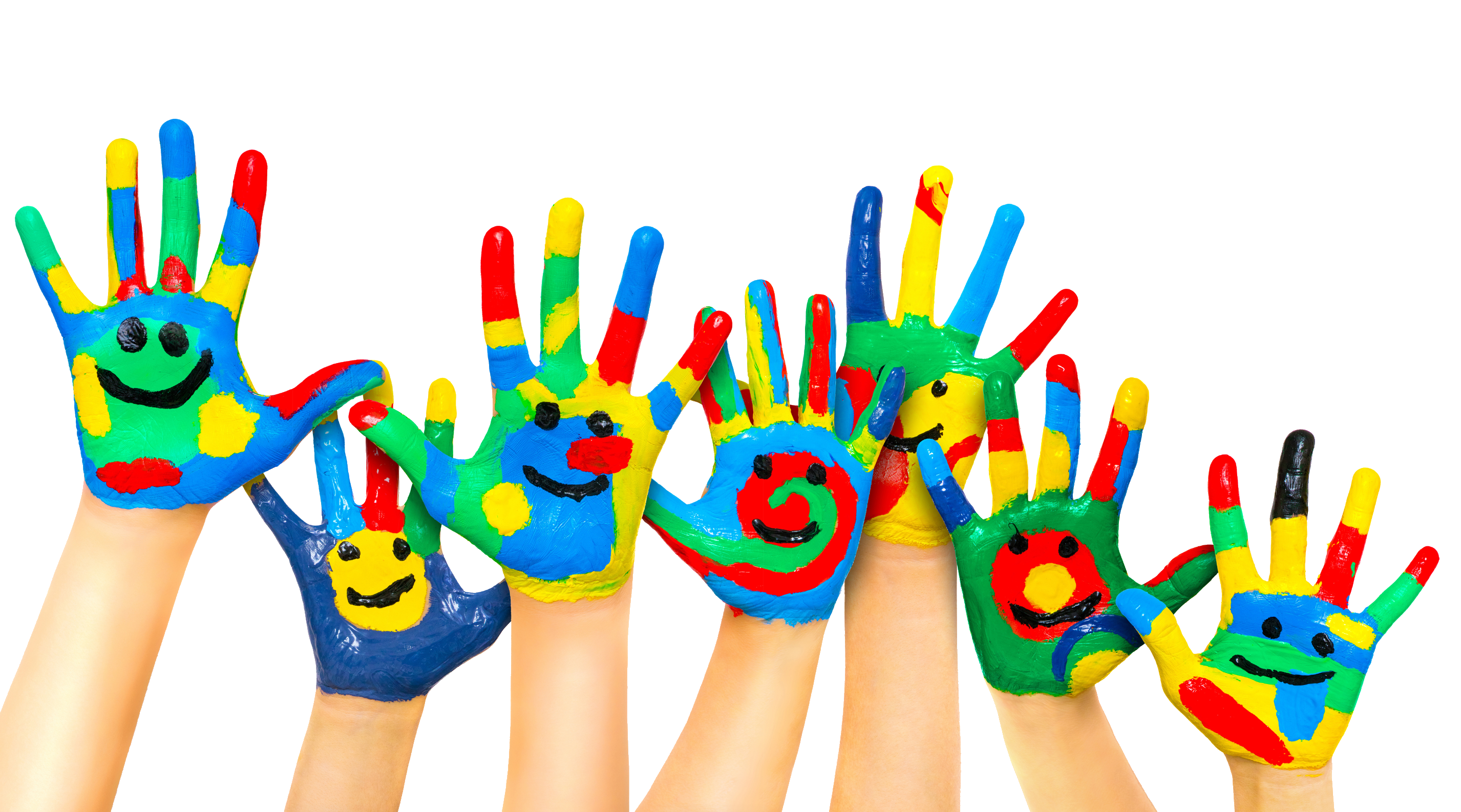 painted hands